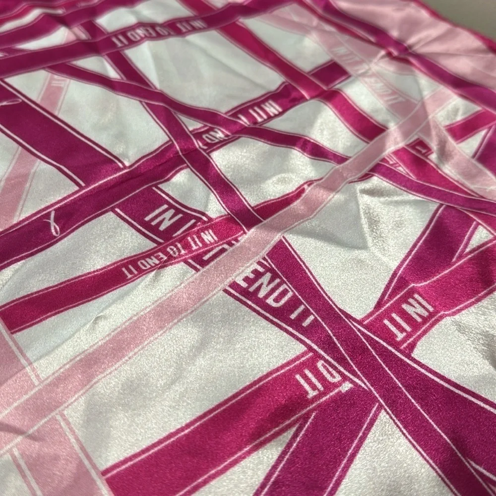 Avon Pink Ribbon In It To End It Scarf Wrap